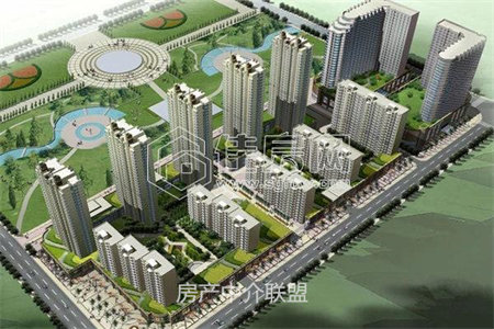 翡翠城一楼带院140平三室95.5万可按揭包改名